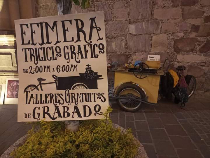 Efímera: El Triciclo Gráfico, retoma la tradición gráfica de José Guadalupe Posada