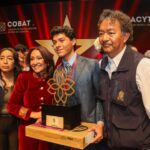 Premiación de los primeros lugares de la categoría de canto del subsistema COBAT
