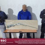 DETIENEN A SUJETO POR PORTACIÓN DE ARMA DE FUEGO